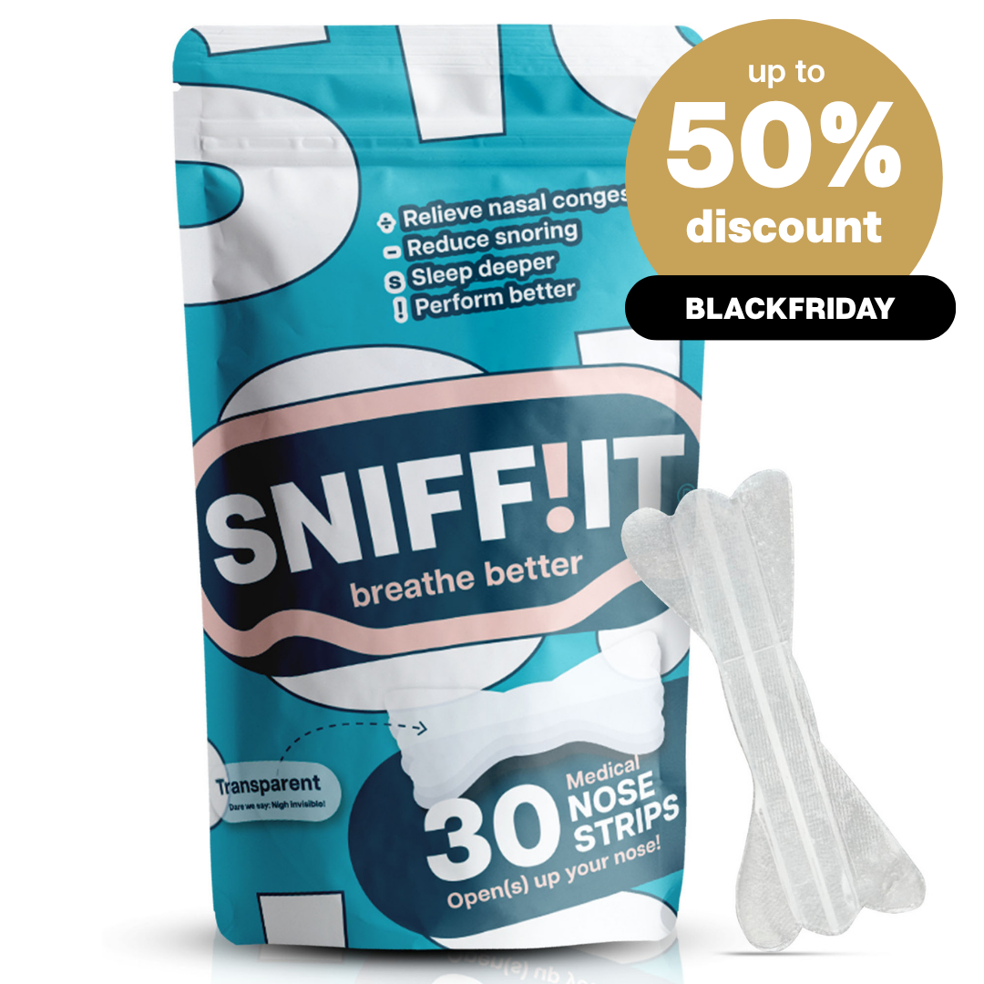 Sniffit® Transparante neusstrips