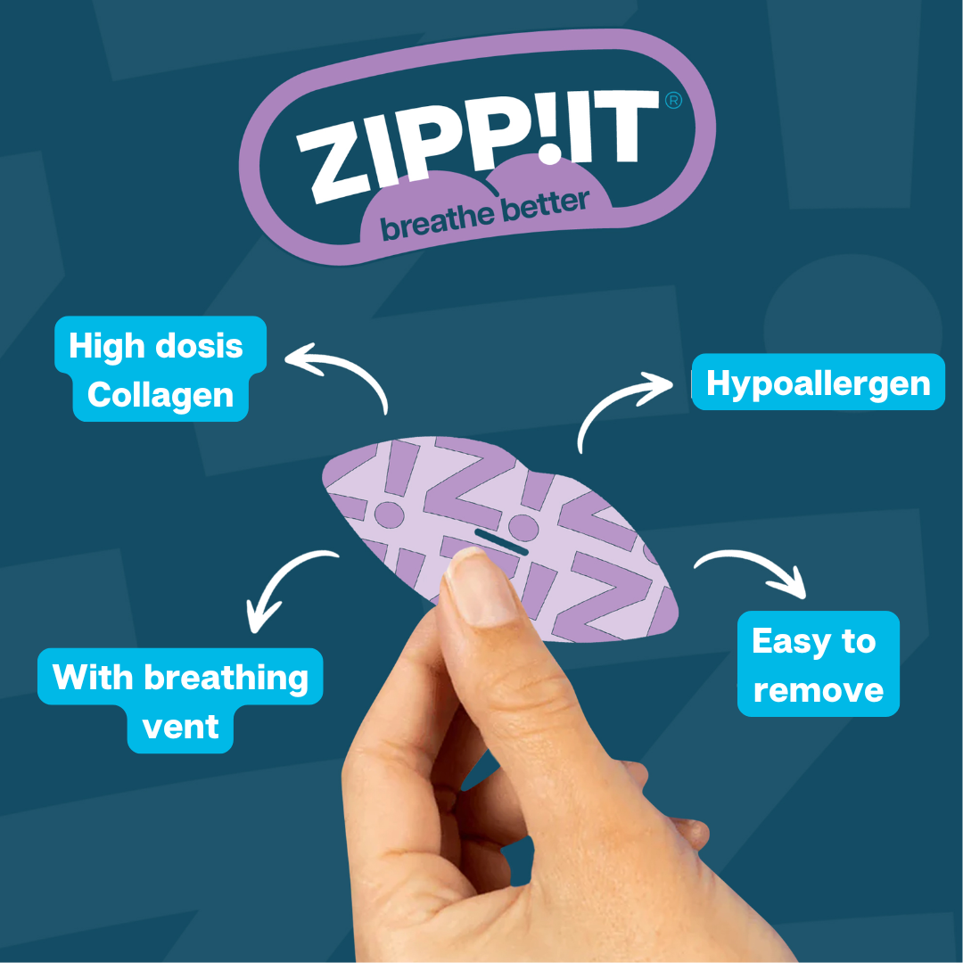 Zippit® Collageen Mondtape