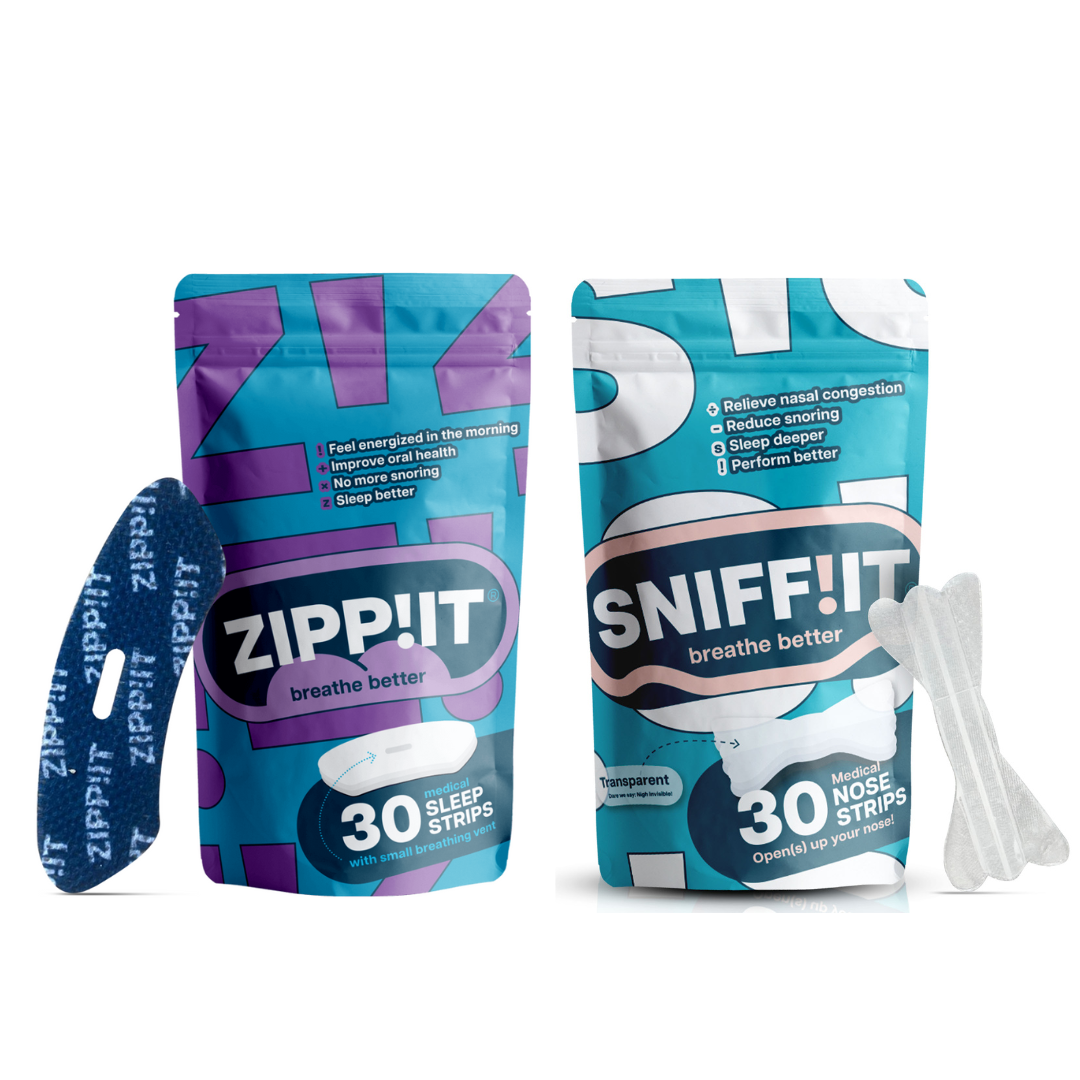 Bundel - Transparante Neusstrips & Mondtape