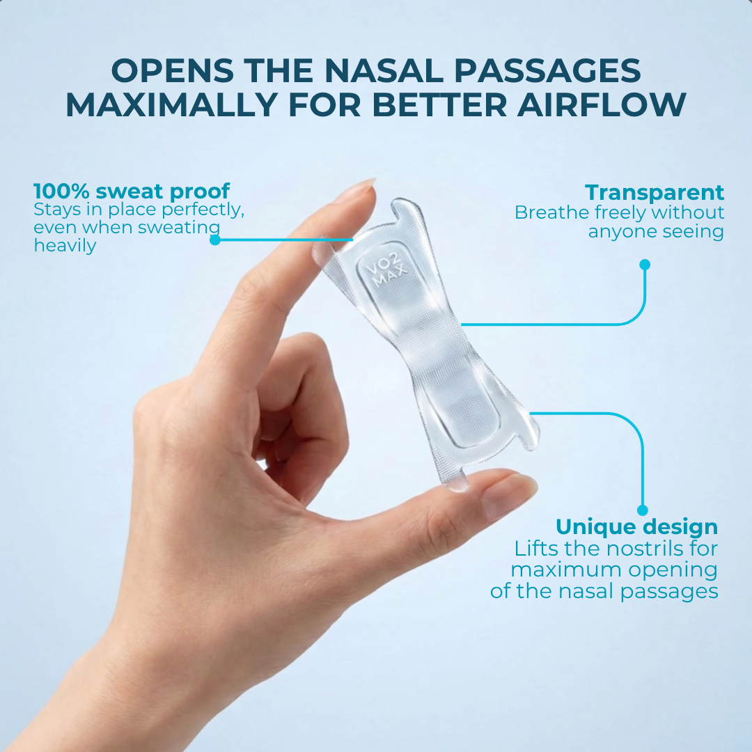 Sniffit® VO2 MAX Sport Neusstrips