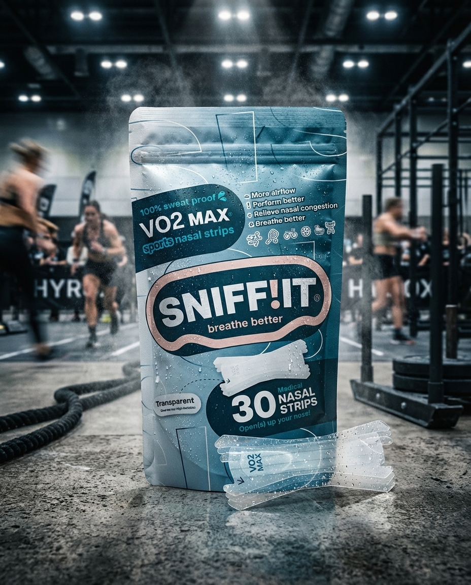 Sniffit® VO2 MAX Sport Neusstrips