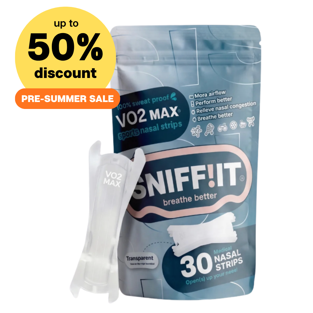 Sniffit® VO2 MAX Sports Nasal strips