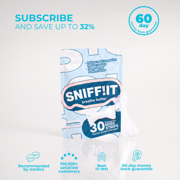 Sniffit Transparante Neusstrips