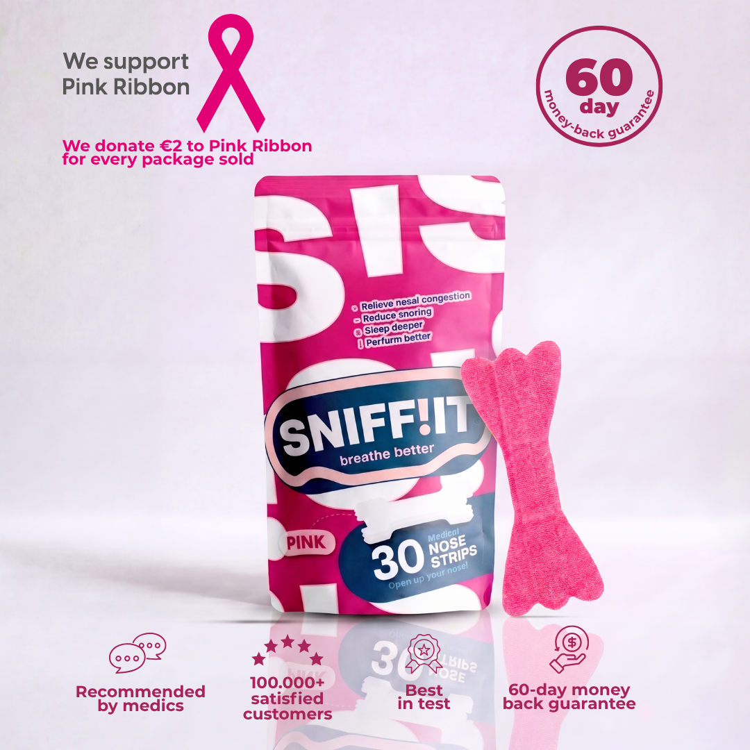 Sniffit® Roze Neusstrips