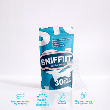 Sniffit® Transparante neusstrips