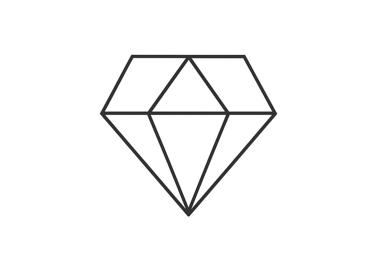 I want you to make an icon that represents firmness in fine line style and very minimalistic. With no background